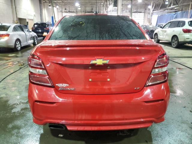 1G1JD5SH6H4168392 - 2017 CHEVROLET SONIC LT RED photo 6