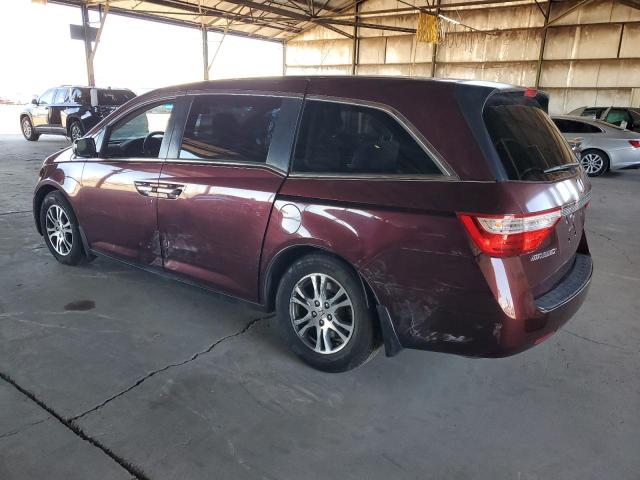 5FNRL5H49DB024601 - 2013 HONDA ODYSSEY EX BURGUNDY photo 2