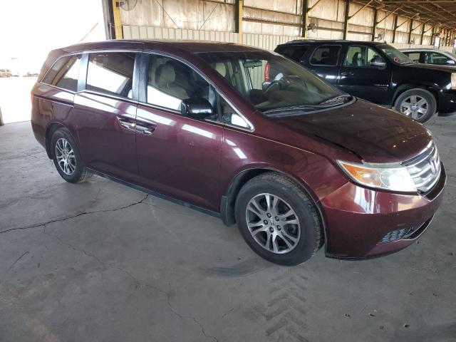 5FNRL5H49DB024601 - 2013 HONDA ODYSSEY EX BURGUNDY photo 4