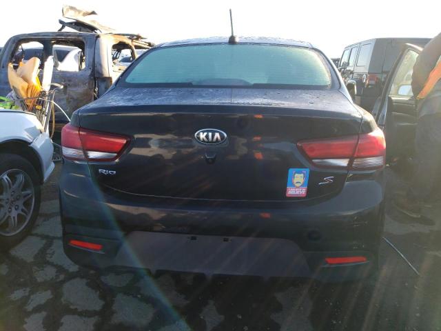 3KPA24AB1JE078317 - 2018 KIA RIO LX BLACK photo 6