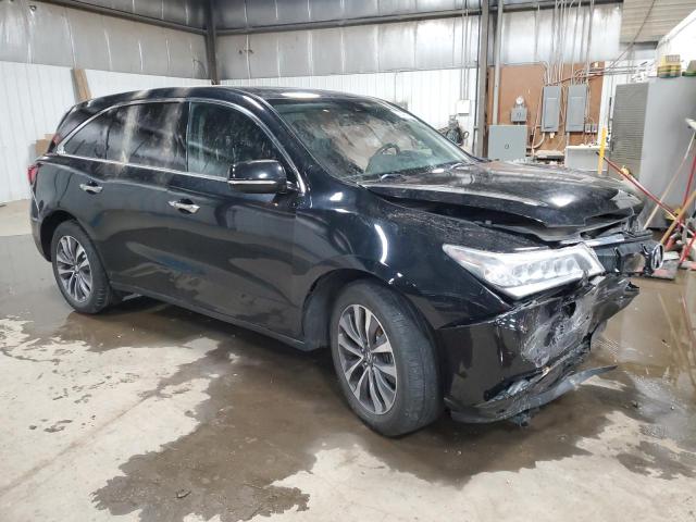 5FRYD4H42GB045764 - 2016 ACURA MDX TECHNOLOGY BLACK photo 4