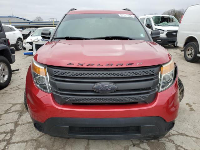 1FMHK8B85CGA90106 - 2012 FORD EXPLORER RED photo 5