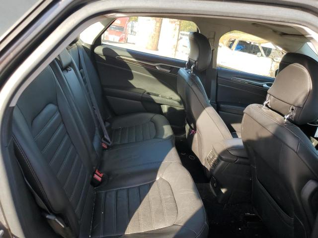 3FA6P0H95ER199875 - 2014 FORD FUSION SE GRAY photo 10