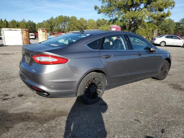 3FA6P0H95ER199875 - 2014 FORD FUSION SE GRAY photo 3