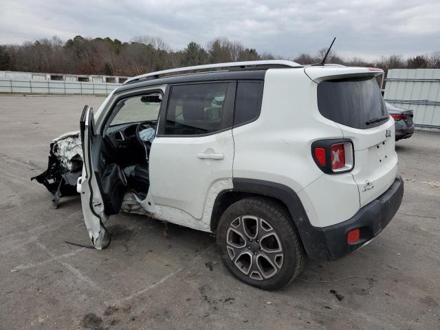 ZACCJBDB3HPE56372 - 2017 JEEP RENEGADE LIMITED WHITE photo 2