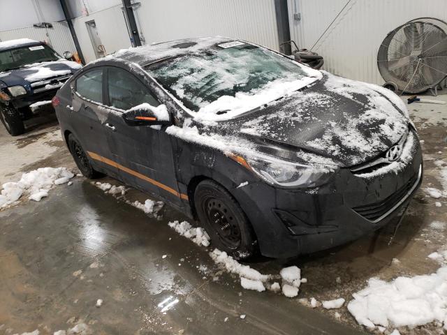 5NPDH4AEXGH785247 - 2016 HYUNDAI ELANTRA SE BLACK photo 4