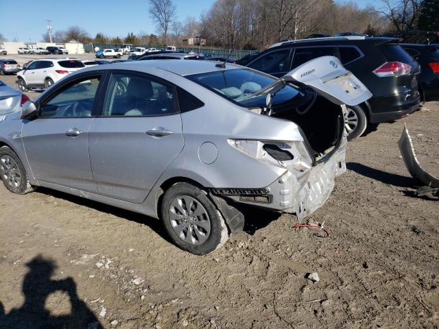 KMHCT4AE3HU174344 - 2017 HYUNDAI ACCENT SE SILVER photo 2