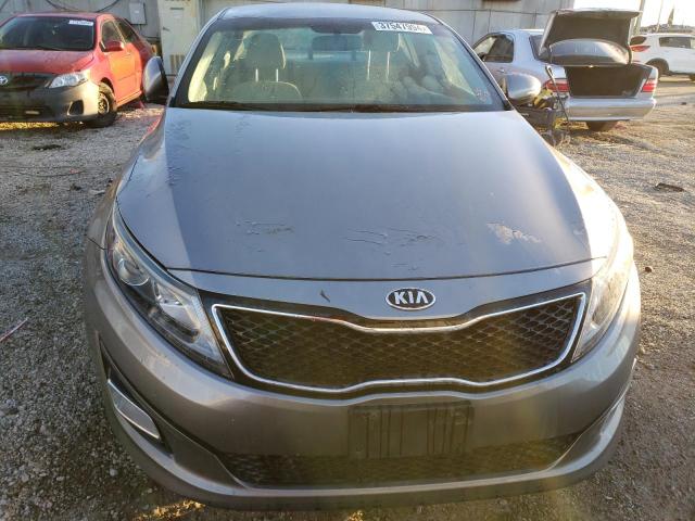 5XXGM4A74EG282963 - 2014 KIA OPTIMA LX GRAY photo 5