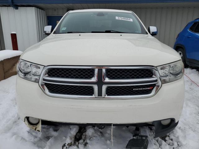 1D4RE4GG5BC598934 - 2011 DODGE DURANGO CREW WHITE photo 5