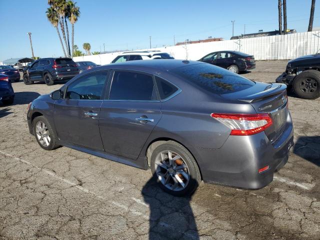 3N1AB7AP6FY360247 - 2015 NISSAN SENTRA S GRAY photo 2