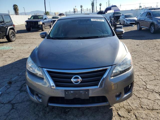 3N1AB7AP6FY360247 - 2015 NISSAN SENTRA S GRAY photo 5