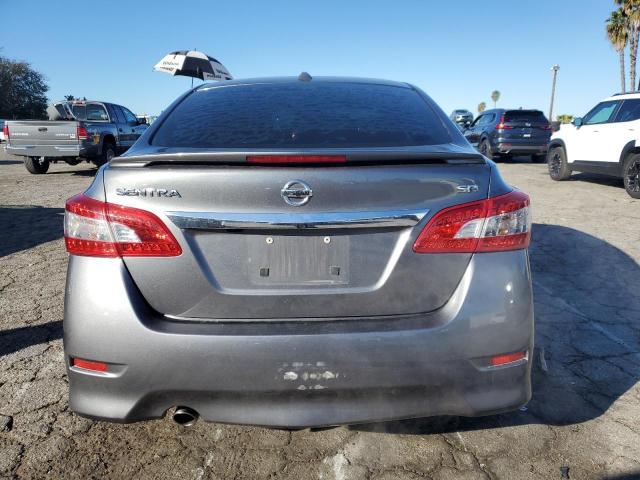 3N1AB7AP6FY360247 - 2015 NISSAN SENTRA S GRAY photo 6