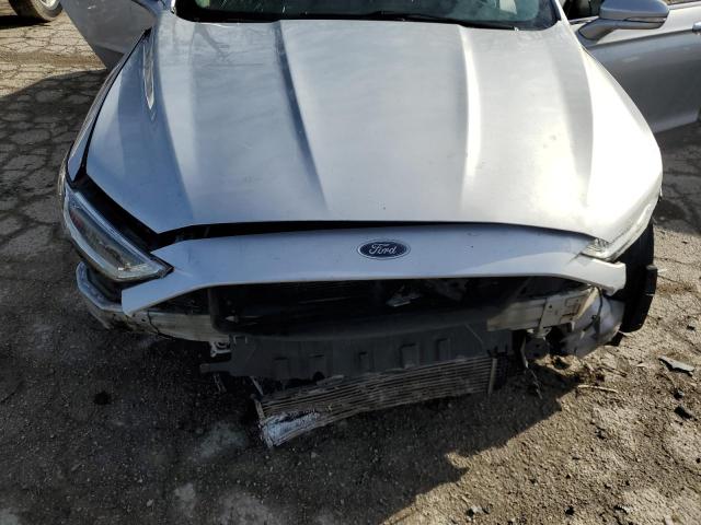 3FA6P0K98HR167998 - 2017 FORD FUSION TITANIUM SILVER photo 11