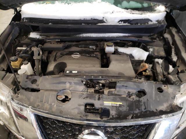 5N1AR2MM4DC625245 - 2013 NISSAN PATHFINDER S BLACK photo 12