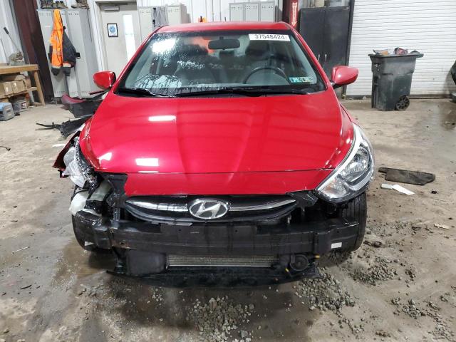 KMHCT4AE7FU913194 - 2015 HYUNDAI ACCENT GLS RED photo 5