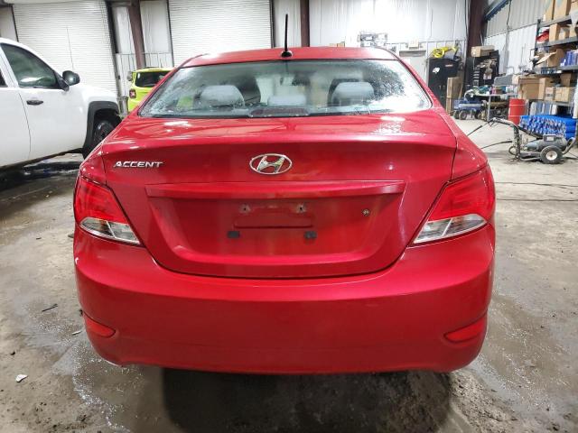 KMHCT4AE7FU913194 - 2015 HYUNDAI ACCENT GLS RED photo 6