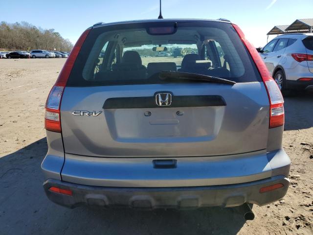 JHLRE38368C009615 - 2008 HONDA CR-V LX BLUE photo 6