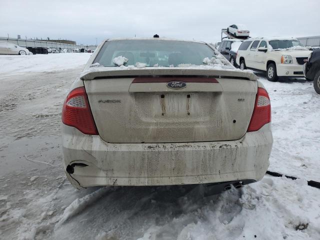 3FAHP0HA1CR436443 - 2012 FORD FUSION SE WHITE photo 6