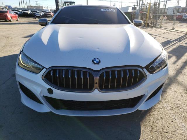 WBABC4C54KBU95404 - 2019 BMW M850XI WHITE photo 5