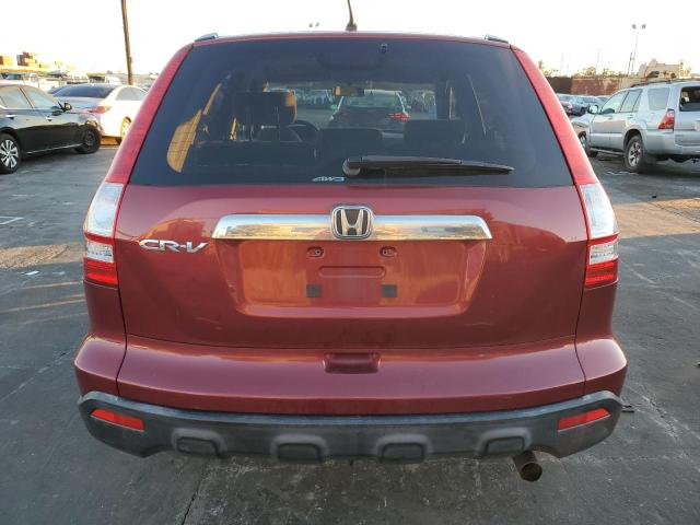 JHLRE48507C063644 - 2007 HONDA CR-V EX MAROON photo 6