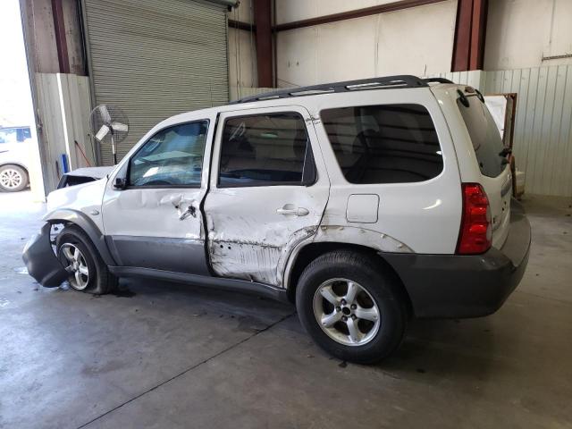 4F2CZ041X5KM23251 - 2005 MAZDA TRIBUTE S WHITE photo 2