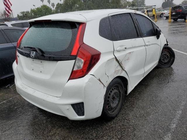 JHMGK5H53HS015998 - 2017 HONDA FIT LX WHITE photo 3