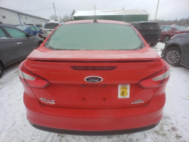 1FADP3F22DL180082 - 2013 FORD FOCUS SE RED photo 6