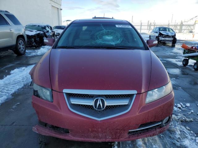 19UUA66207A035430 - 2007 ACURA TL RED photo 5