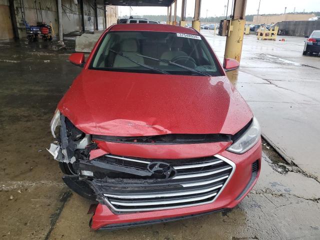 5NPD84LF6HH000648 - 2017 HYUNDAI ELANTRA SE RED photo 5