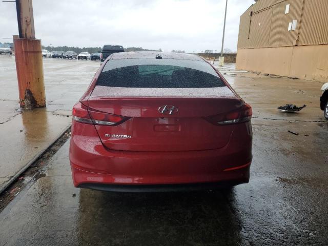 5NPD84LF6HH000648 - 2017 HYUNDAI ELANTRA SE RED photo 6