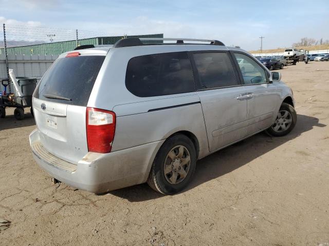 KNDMB233766023911 - 2006 KIA SEDONA EX SILVER photo 3