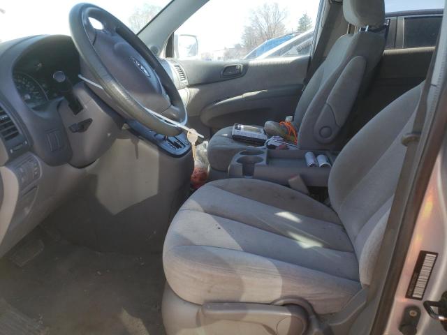 KNDMB233766023911 - 2006 KIA SEDONA EX SILVER photo 7