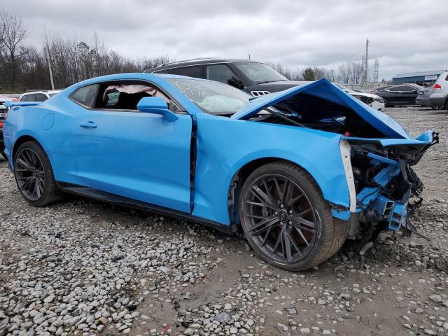 1G1FJ1R6XN0130095 - 2022 CHEVROLET CAMARO ZL1 BLUE photo 4