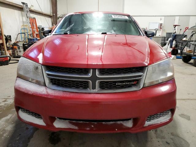 1C3CDZAB9DN610286 - 2013 DODGE AVENGER SE RED photo 5