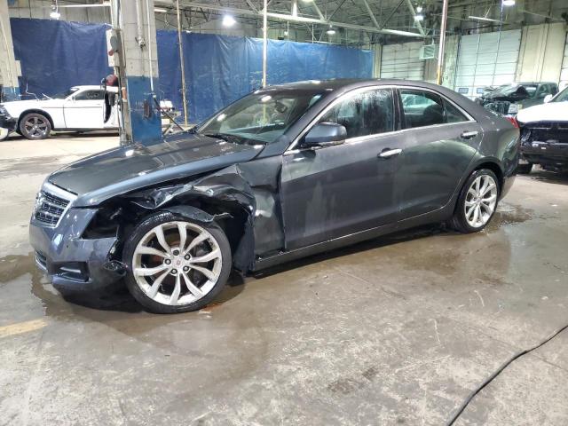 1G6AJ5SX1D0135330 - 2013 CADILLAC ATS PERFORMANCE GRAY photo 1