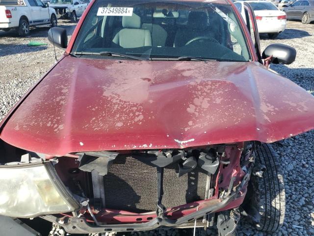 5TETX22N18Z586555 - 2008 TOYOTA TACOMA ACCESS CAB RED photo 11