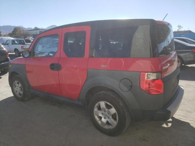 5J6YH28605L018448 - 2005 HONDA ELEMENT EX RED photo 2