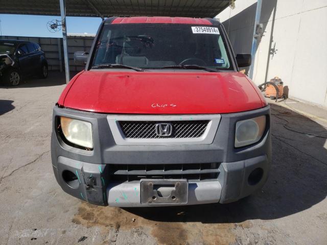 5J6YH28605L018448 - 2005 HONDA ELEMENT EX RED photo 5