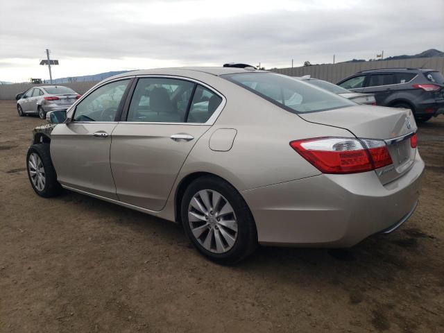 1HGCR2F80EA115003 - 2014 HONDA ACCORD EXL TAN photo 2