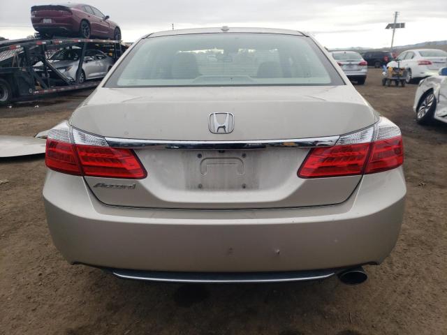 1HGCR2F80EA115003 - 2014 HONDA ACCORD EXL TAN photo 6