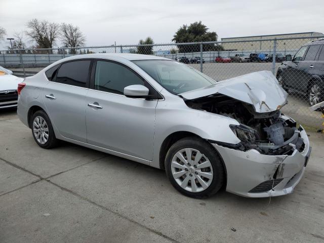 3N1AB7AP9JY253296 - 2018 NISSAN SENTRA S SILVER photo 4