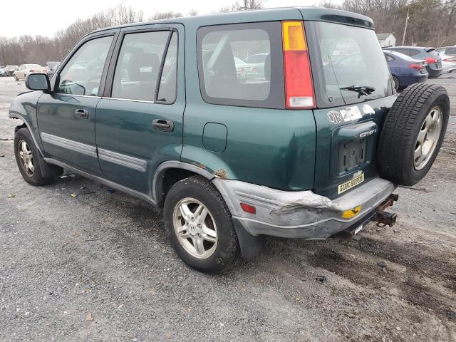 JHLRD1740XC078042 - 1999 HONDA CR-V LX GREEN photo 2