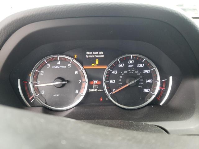 19UUB2F63KA003783 - 2019 ACURA TLX TECHNOLOGY WHITE photo 9