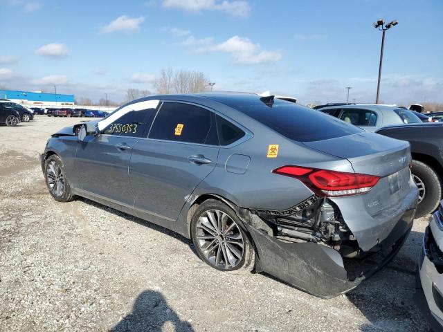 KMHGN4JE8FU071557 - 2015 HYUNDAI GENESIS 3.8L GRAY photo 2