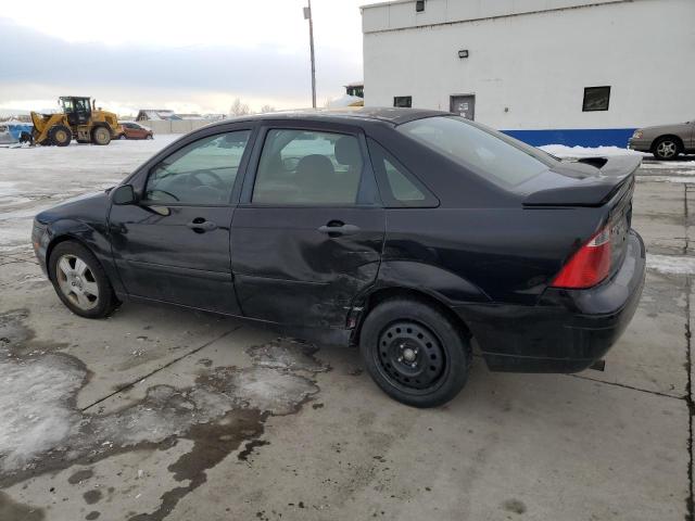 1FAFP34N47W297705 - 2007 FORD FOCUS ZX4 BLACK photo 2