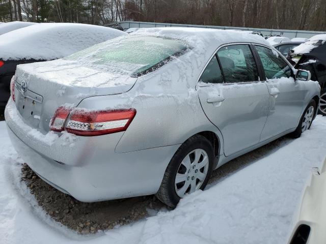 4T1BF3EK0AU059090 - 2010 TOYOTA CAMRY BASE SILVER photo 3