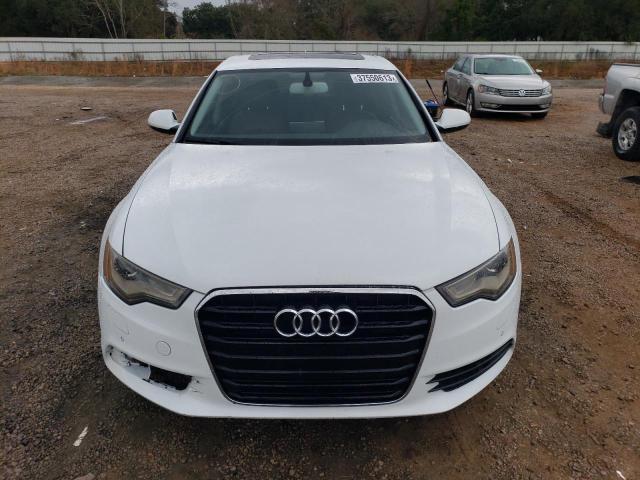 WAUGFAFC7DN016173 - 2013 AUDI A6 PREMIUM PLUS WHITE photo 5