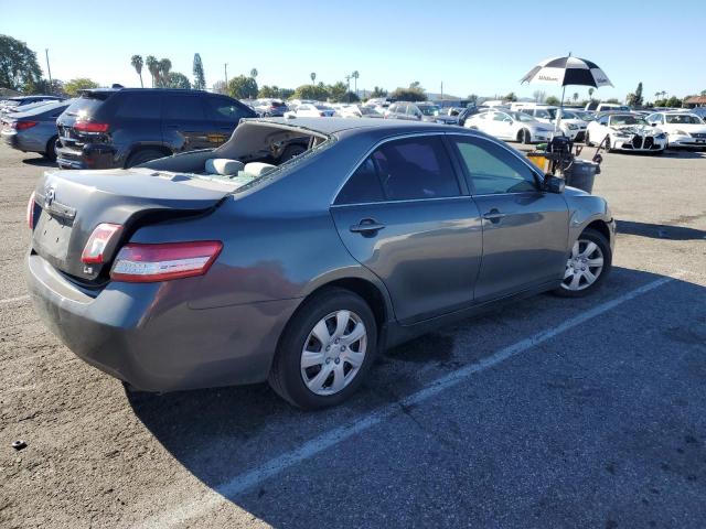 4T4BF3EK0BR163053 - 2011 TOYOTA CAMRY BASE GRAY photo 3