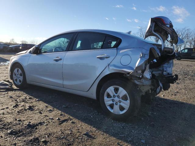 3KPFK4A79HE159691 - 2017 KIA FORTE LX SILVER photo 2