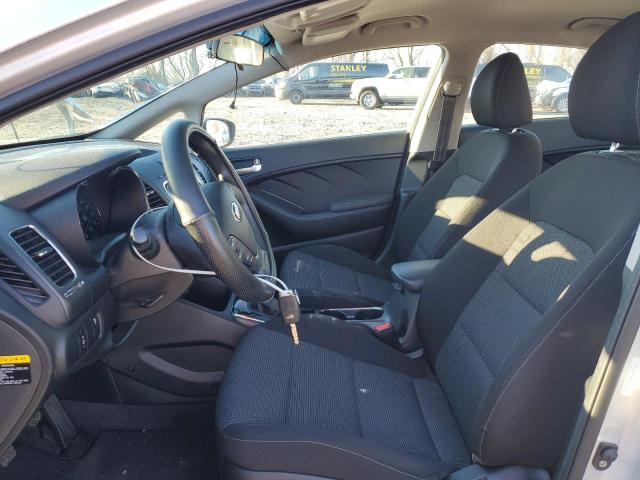 3KPFK4A79HE159691 - 2017 KIA FORTE LX SILVER photo 7